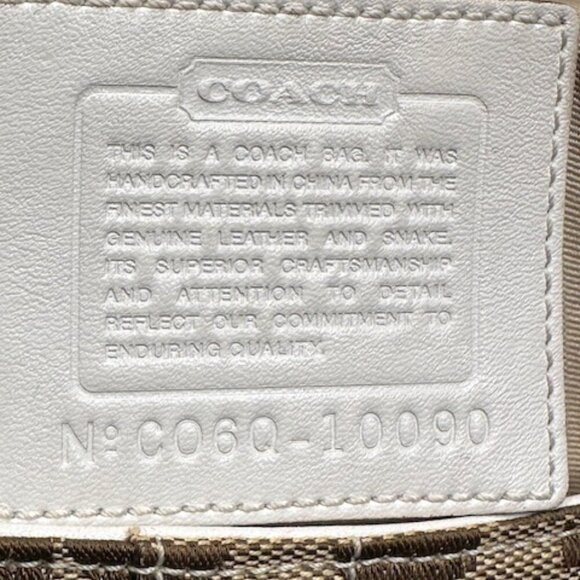 Coach Signature Jacquard Patchwork with Leather & Snake Trim - Picture 9 of 15